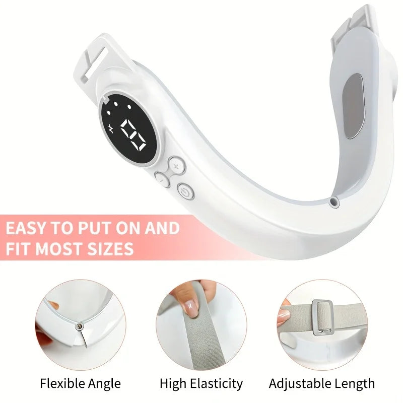EMS V Face Lifting Massager 9 Levels Chin Cheek Lift Belt