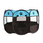 Foldable Octagonal Pet Tent Playpen for Cats Dogs