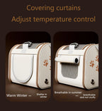 Breathable Foldable Shoulder Carrier Bag for Cats Dogs
