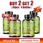 Oregano Oil Black Seed Oil Capsules Immune Digestive Support