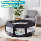 Foldable Portable Small Animal Playpen Enclosure for Cats Dogs