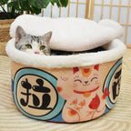 Warm Soft Pet Nest Bed Cushion for Cats Dogs