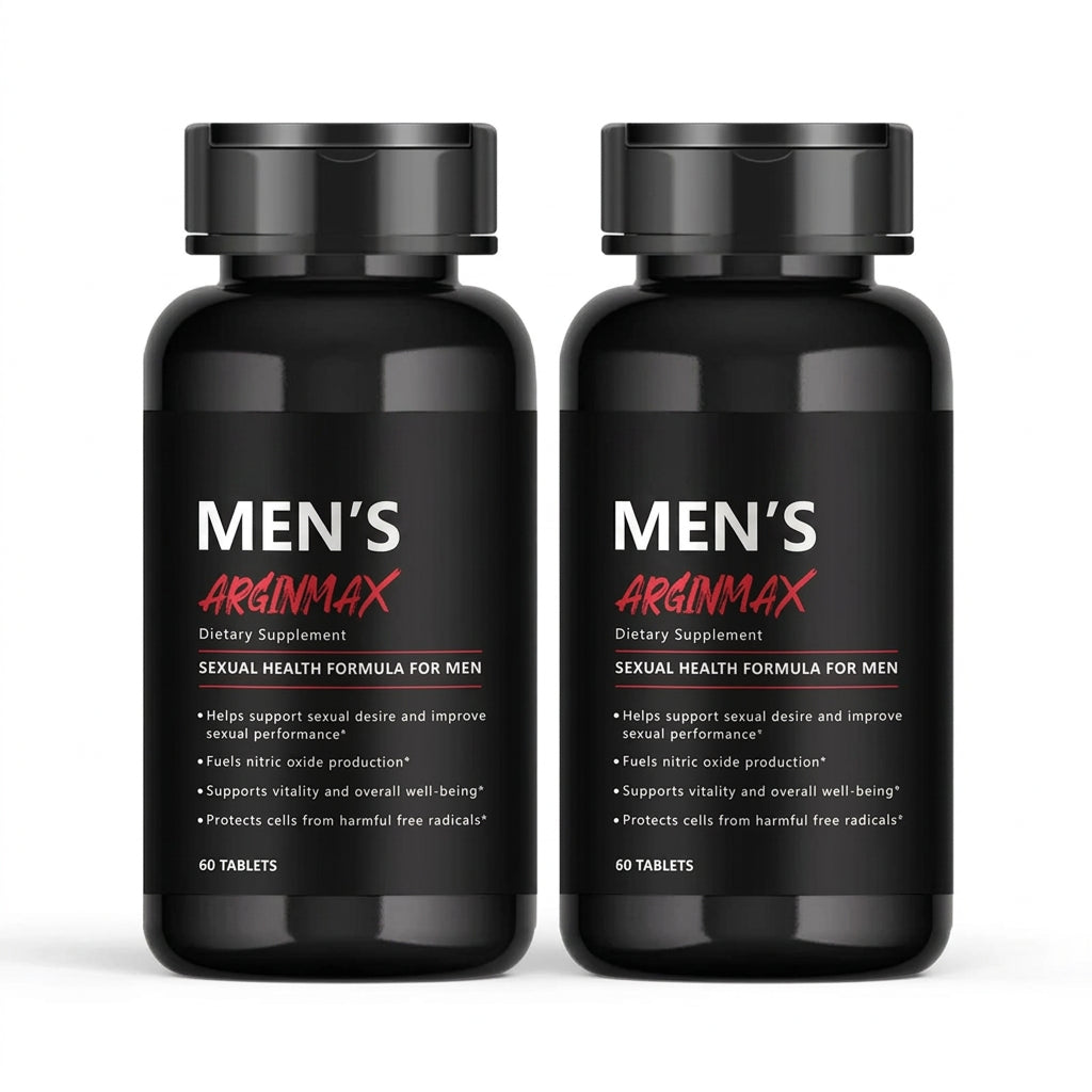 Men's L-Arginine Performance and Endurance Dietary Supplement Tablets