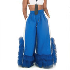 Women's Plus Size Dashiki High Waist Long Pants