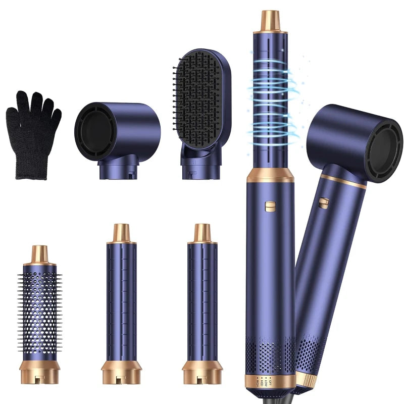 5-in-1 Hot Air Brush Hair Styling Set