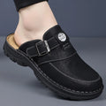 Men's Perforated Adjustable Strap Slip-On Clog Sandals PJ-0691
