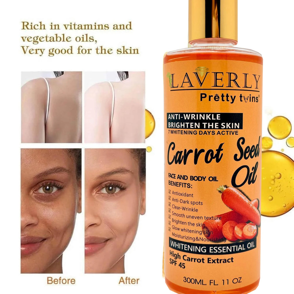 Carrot Beta-Carotene Moisturizing Body Gel Oil