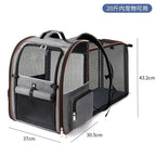 Expandable Pet Carrier Backpack for Small Cats Dogs