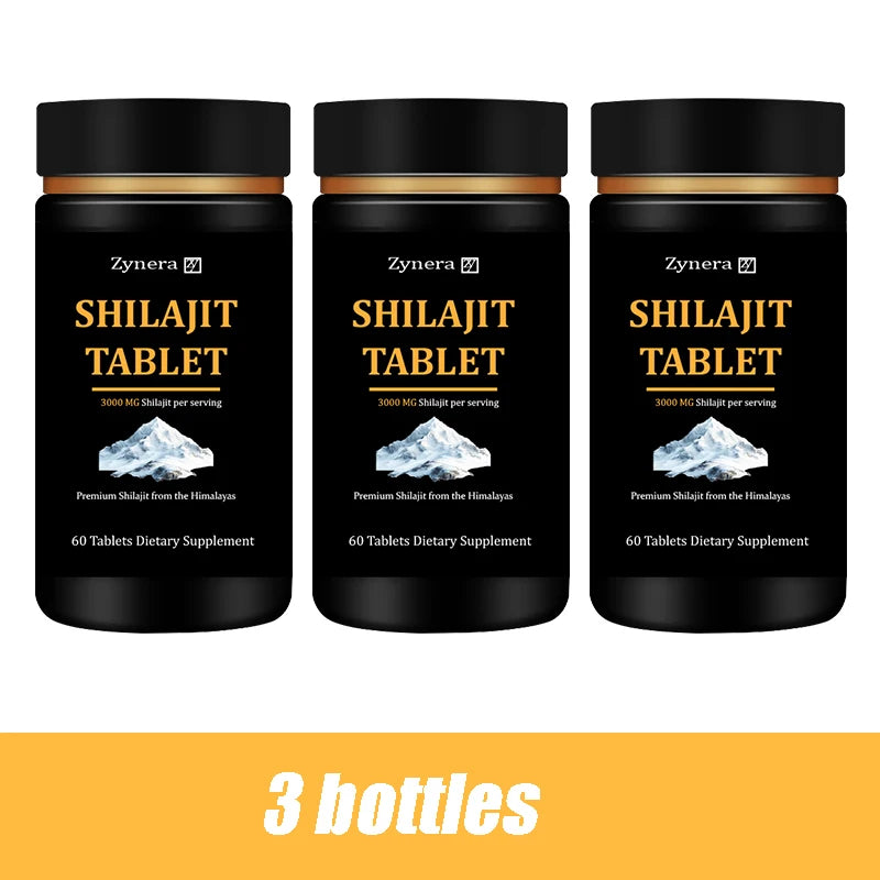 Shilajit Stamina Muscle Support Dietary Supplement Tablets