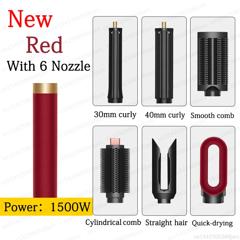 Professional Multi Hair Styler and Hot Air Brush Dryer X9