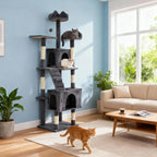 72 Inch Large Cat Tree Tower Condo Scratching Post for Cats