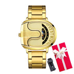 Men's Luxury Stainless Steel Quartz Wristwatch