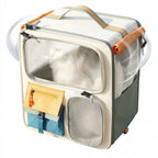 Expandable Large Capacity Breathable Pet Carrier Backpack for Cats Dogs