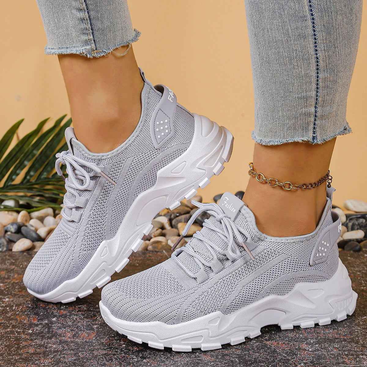 Women's Leopard Print Slip-On Canvas Sneakers