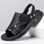 Men's Luxury Genuine Leather 2-in-1 Driving Sandals