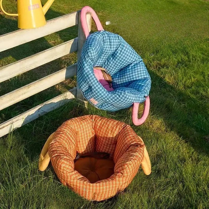 Portable Pet Car Seat Travel Bed for Cats Dogs