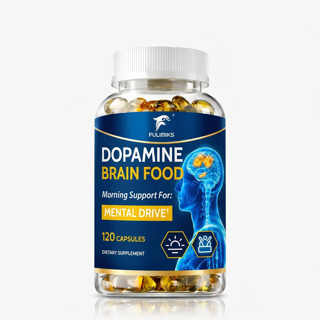 Dopamine Brain Food Supplement Mental Focus Mood Support