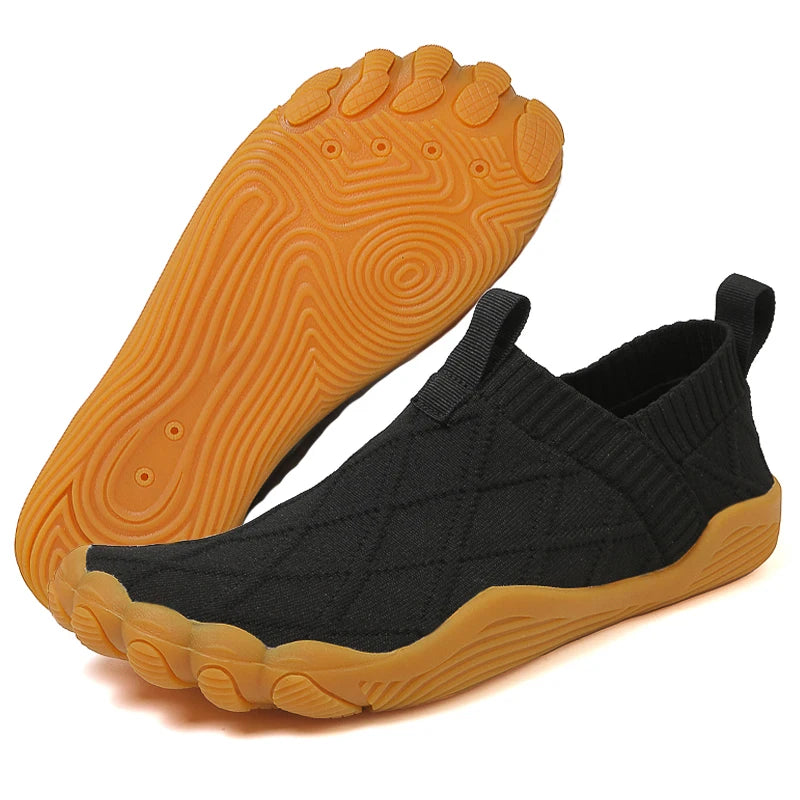 Men's Breathable Barefoot Trail Hiking Shoes