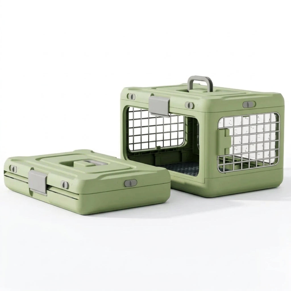 Portable Folding Travel Pet Carrier Box for Cats Dogs