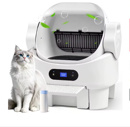 Self Cleaning Open Top Automatic Multiple Cat Litter Box