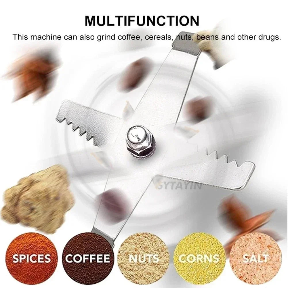 Multifunctional Electric Coffee Beans Nuts and Spices Grinder