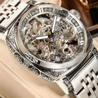 Men's Automatic Tourbillon Hollow Mechanical Watch