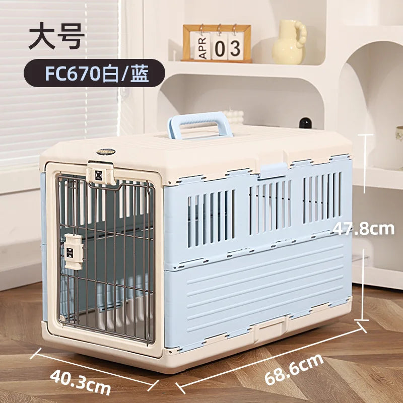 Premium Foldable Pet Carrier Backpack for Cats Dogs