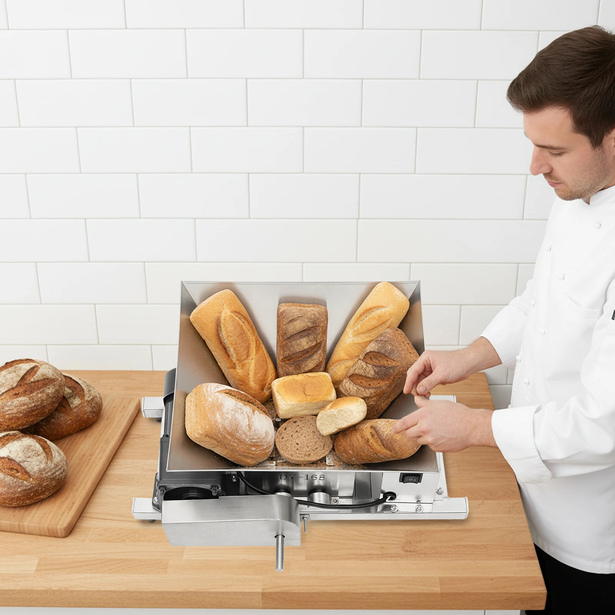 Electric Fruit Crusher and Bread Grinder 60W