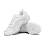 Kids' White Split Sole Cheer Dance Sneakers