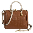 Women's Letter Print Boston Crossbody Shoulder Bag