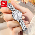 Men's Quartz Stainless Steel Watch with Calendar