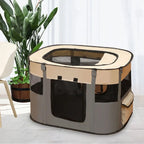 Portable Pet Playpen Folding Cage for Cats Dogs
