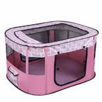 Portable Pet Playpen Folding Cage for Cats Dogs