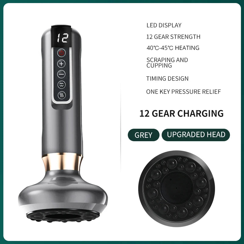 Electric Cupping Massager with Infrared Heating