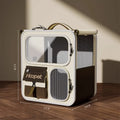 Expandable Large Capacity Breathable Pet Carrier Backpack for Cats Dogs