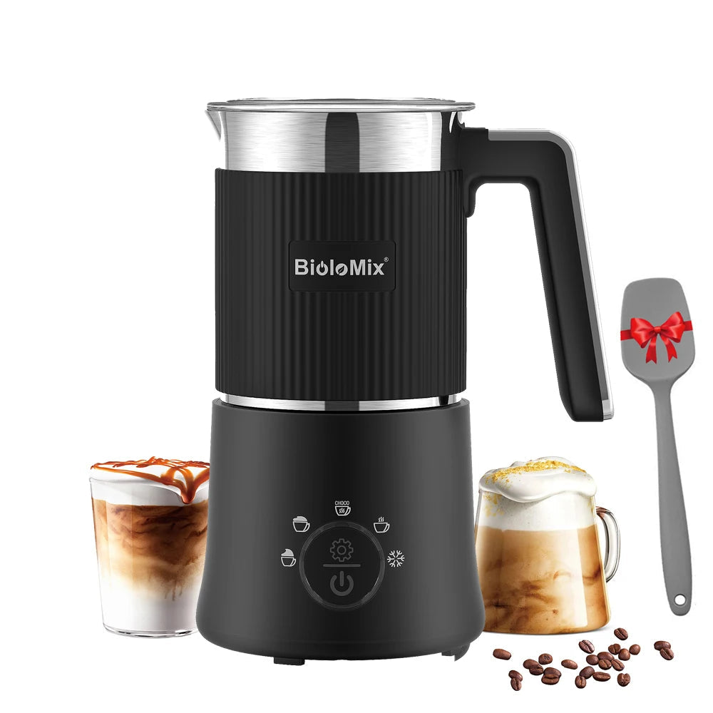 Automatic Electric 5-in-1 Milk Frother and Hot Chocolate Maker