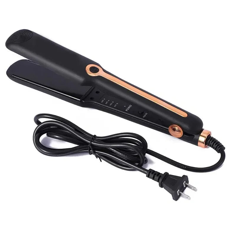 Professional 2-in-1 Ceramic Hair Straightener and Curling Iron