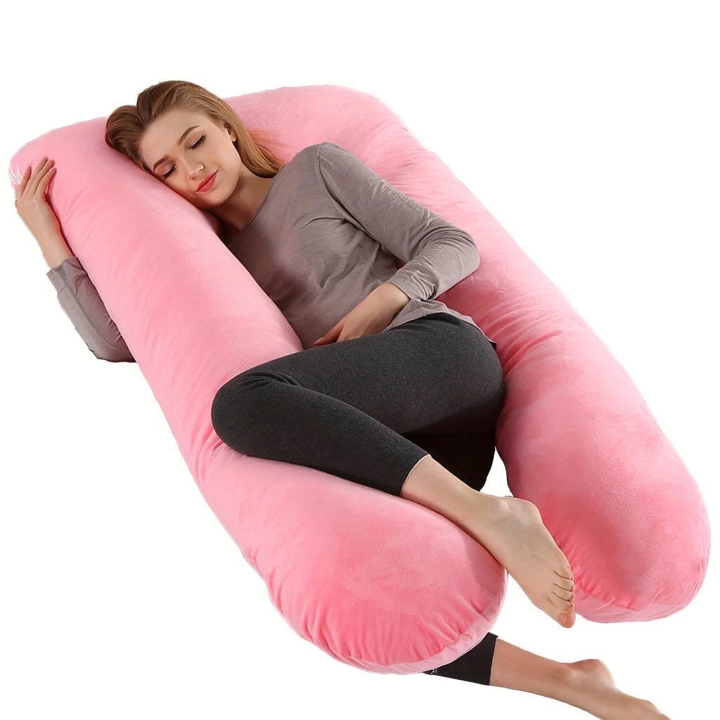 U-Shape Memory Foam Body Pillow for Neck and Back Support