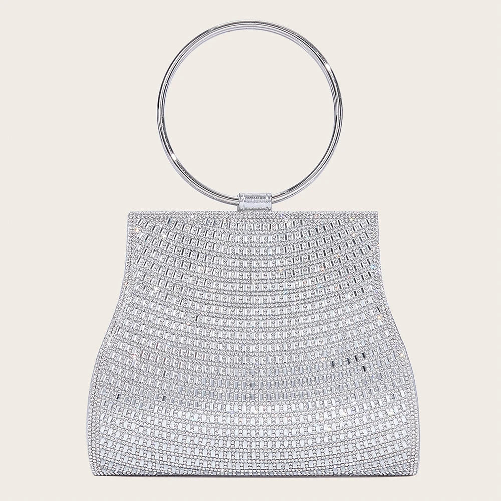 Women's Luxury Rhinestone Evening Clutch Bag