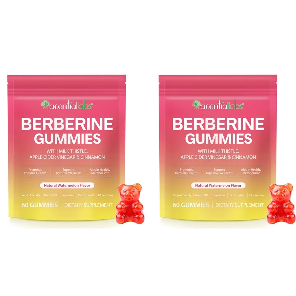 Berberine Milk Thistle Cinnamon ACV Dietary Supplement Gummies