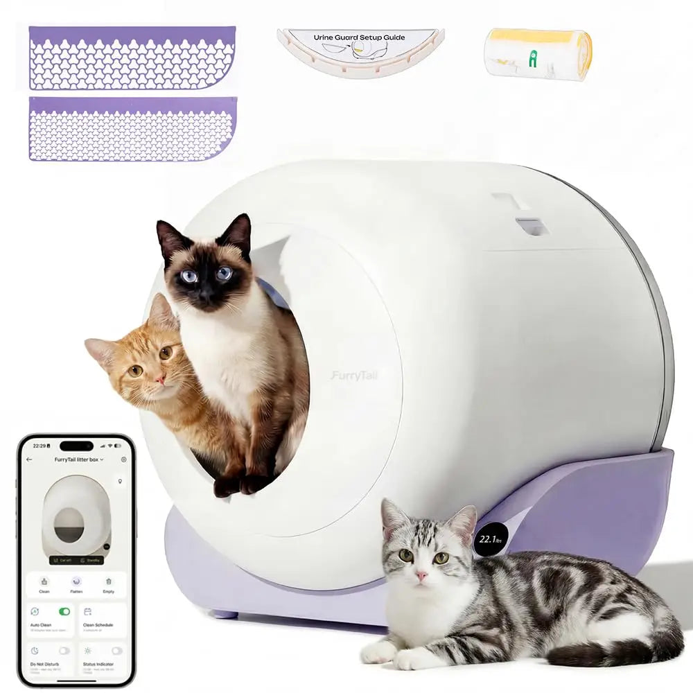 Automatic Self Cleaning Cat Litter Box for Cats