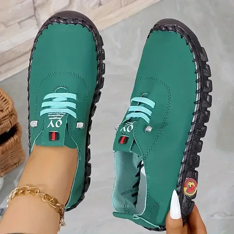 Women's Lace-Up Roman Retro Breathable Sneakers