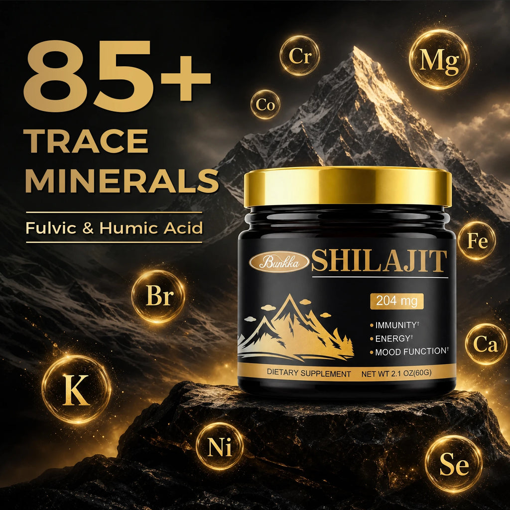 Shilajit Energy & Cognitive Support Dietary Supplement Resin