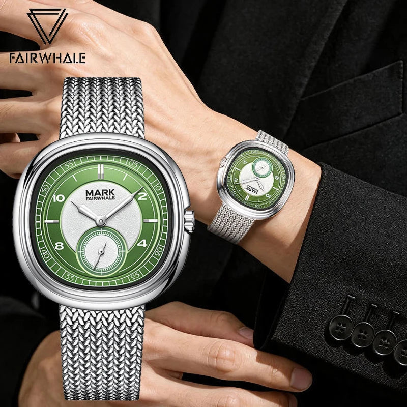 Men's Luxury Milan Mesh Steel Quartz Watch FW-5085