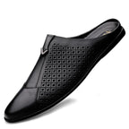 Men's Genuine Leather Slip-On Loafers