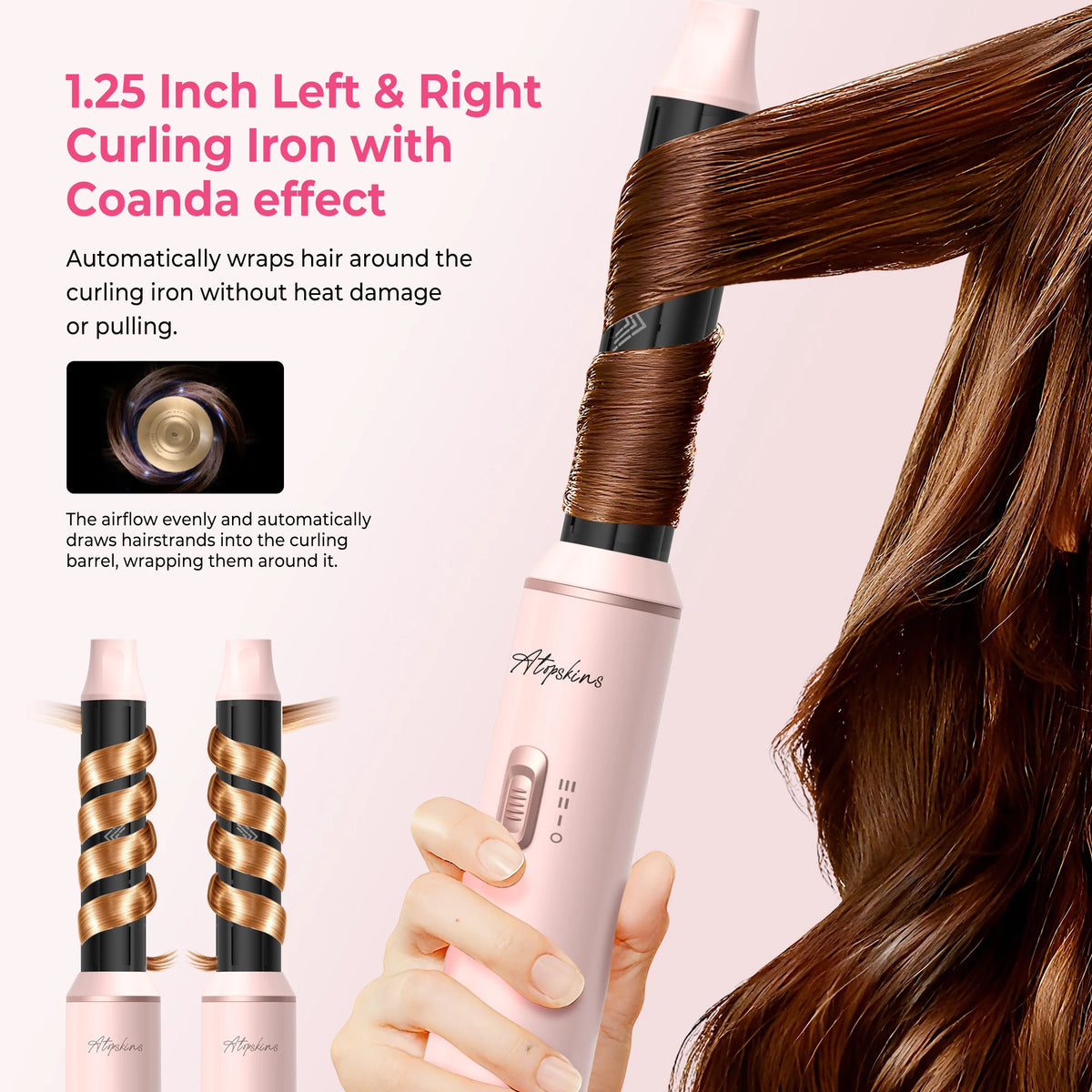 5-in-1 Interchangeable Hot Air Hair Styling Set