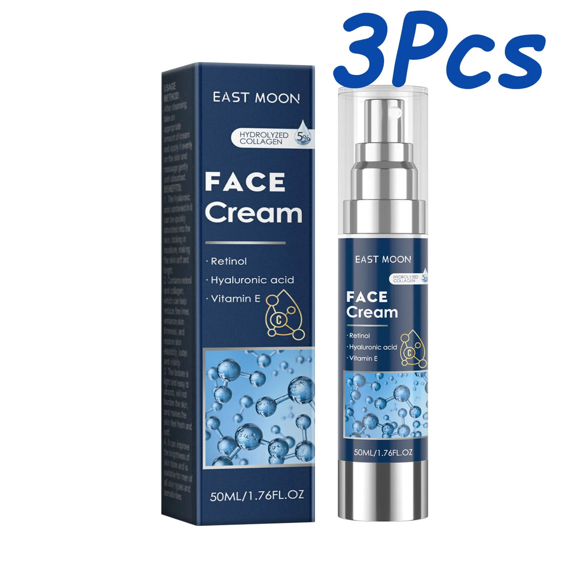 Retinol Face Cream for Men Firming Lifting Moisturizing