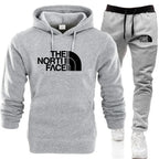 Men's Printed Hoodie and Pants Set