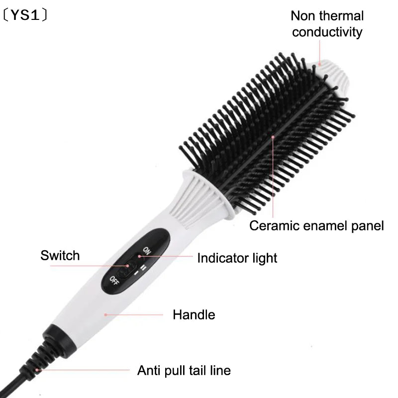 Multifunctional Ceramic Heating Curling Iron and Straightener
