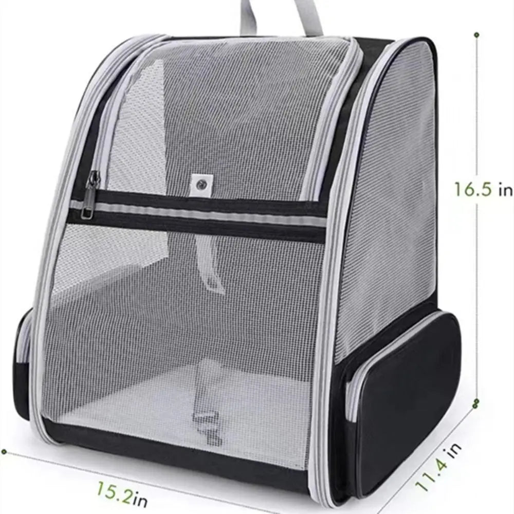 Large Capacity Pet Backpack Carrier for Cats Dogs